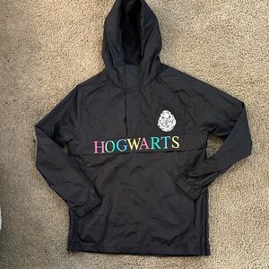 Adult Boxlunch Black Hooded Windbreaker Jacket